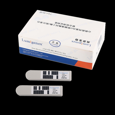 Zestaw do szybkiego testu Izoenzymu Kinazy Kreatynowej / Mioglobiny Troponina Sercowa I (cTnI/CK-MB/Myo)