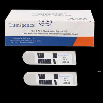 Diagnoza czynności żołądka Pepsinogen I / Pepsinogen II (PGI / PGII) Combo Test Kit Badanie krwi pełnej Infekcja płuc