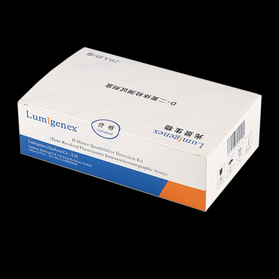 Precyzyjny zestaw testowy D Dimer firmy TRFIA Technology Cardiac Marker Zatwierdzony przez CFDA