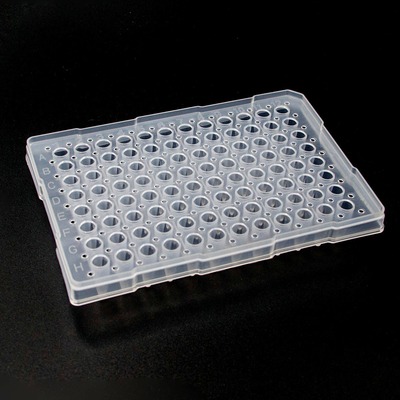 materiały laboratoryjne 96-dołkowa płytka do PCR z folią uszczelniającą Materiał PP zatwierdzony przez USP Wysterylizowane