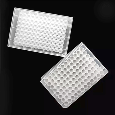 Materiały eksploatacyjne do laboratorium 2,2 ml 96 płytek z głębokimi dołkami Płaskie / okrągłe dno Przezroczyste