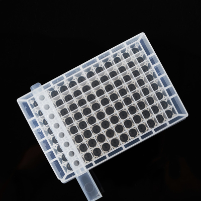 Płaskie/okrągłe dno 96-dołkowe płytki enzymatyczne do testów laboratoryjnych Materiały eksploatacyjne