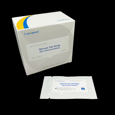 Diagnostyka IVD glukozy we krwi Szybki test paskowy Paski testowe do glukozy Metoda suchej chemii