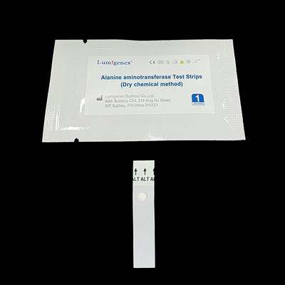 Odczynnik testowy IVD Paski testowe aminotransferazy alaninowej Analizator biochemiczny