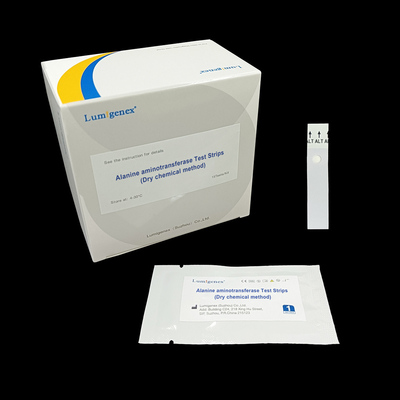 Odczynnik testowy IVD Paski testowe aminotransferazy alaninowej Analizator biochemiczny