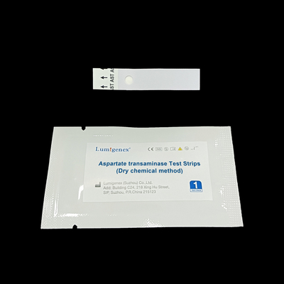 Biomarker urazu wątroby Paski testowe transaminazy asparaginianowej z suchym analizatorem chemicznym