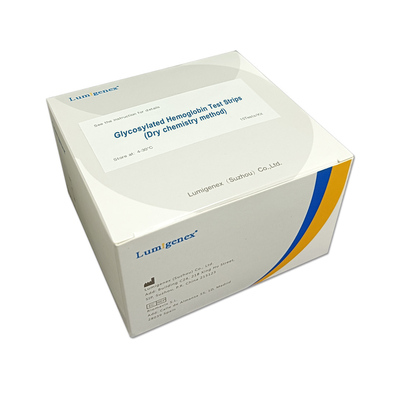 Cukrzycowy szybki test poziomu hemoglobiny glikozylowanej z dokładnością 99,1%.