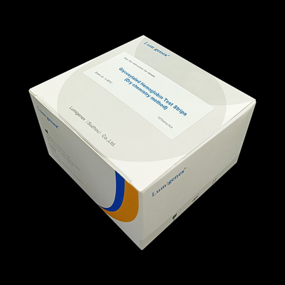 Hemoglobina glikozylowana HbA1C Test paskowy metodą suchej chemii Zatwierdzony przez CE