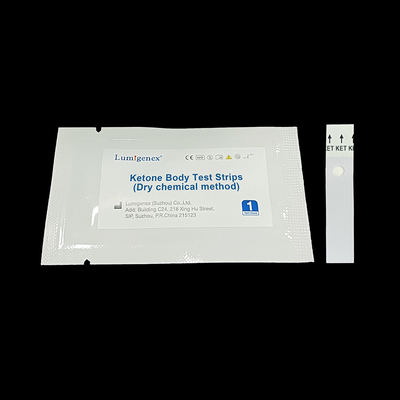 Diagnostyka IVD cukrzycy Paski testowe ciała ketonowego Test biochemiczny