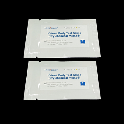 Diagnostyka IVD cukrzycy Paski testowe ciała ketonowego Test biochemiczny