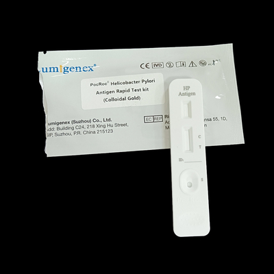 Lumigenex Helicobacter Pylori Szybki test z koloidalnym złotem Certyfikat CE