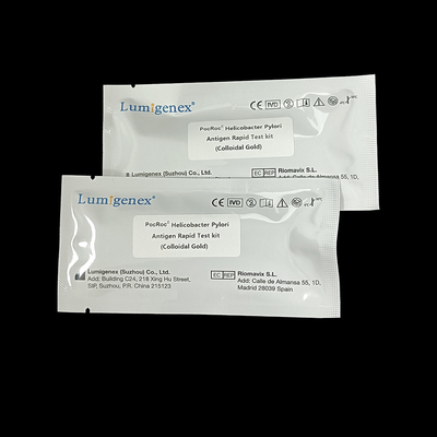 Antygen Helicobacter Pylori Szybki test Kaseta Próbka kału Próbka kału HP Szybki test Zatwierdzony przez CE