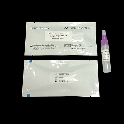 Lumigenex Helicobacter Pylori Szybki test z koloidalnym złotem Certyfikat CE