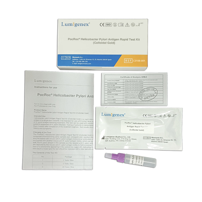 Choroba zakaźna H Pylori Test Kit Próbka kału Próbka kału Certyfikat CE