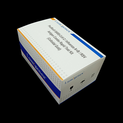 Grypa A + B / RSV Antigen Combo Szybki zestaw testowy Covid-19 Koloidalna złota kaseta testowa do użytku domowego