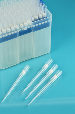 1250ul Białe jednorazowe końcówki do pipet Niska adsorpcja do pipety Gilson