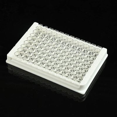 Odłączane materiały eksploatacyjne do PCR PP 96-dołkowa płytka Elisa do laboratorium