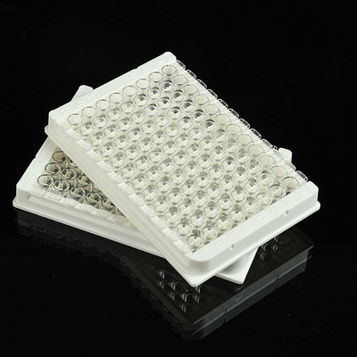Odłączane materiały eksploatacyjne do PCR PP 96-dołkowa płytka Elisa do laboratorium
