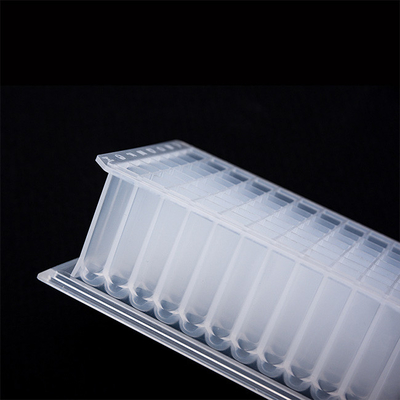 U Bottom PCR Consumables 2,2 ml 96-dołkowa płytka z krawędzią osłonową