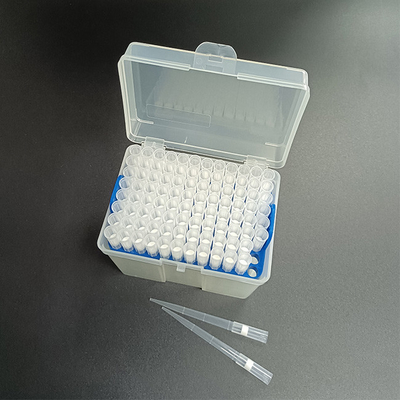 1250ul Białe jednorazowe końcówki do pipet Niska adsorpcja do pipety Gilson