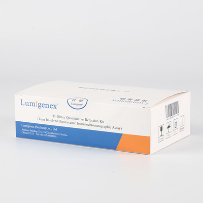 Zestaw testowy ISO13485 POC, zestawy biochemiczne D-Dimer pełnej krwi