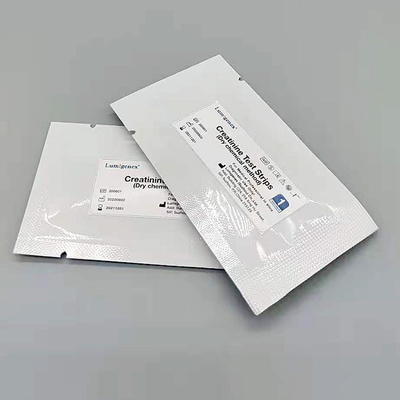 OEM Suche chemiczne paski testowe kreatyniny Zatwierdzone przez CE dla szpitala